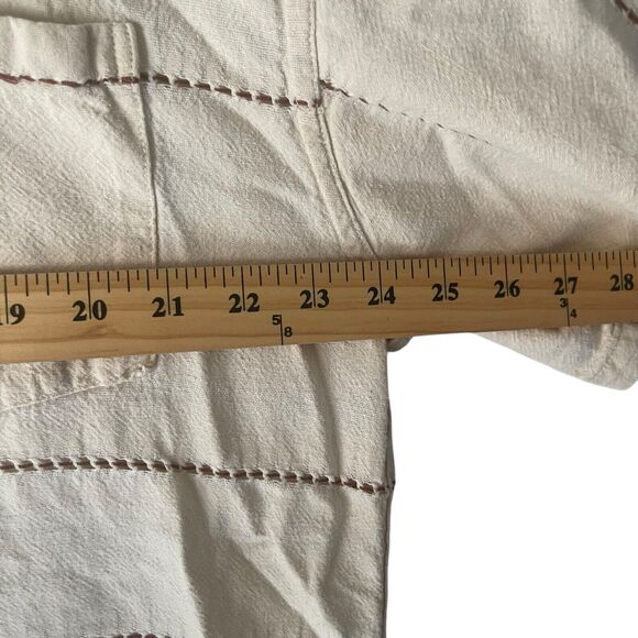 Melrom Women's Size XL Lagen Lightweight 100%‎ Cotton Hand Made Button Up Shirt - Picture 6 of 7